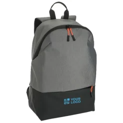 Gift Campaign Zaino bicolore in poliestere con tira zip colorati e tasca pc da 15''></noscript> Zaini Porta Pc
