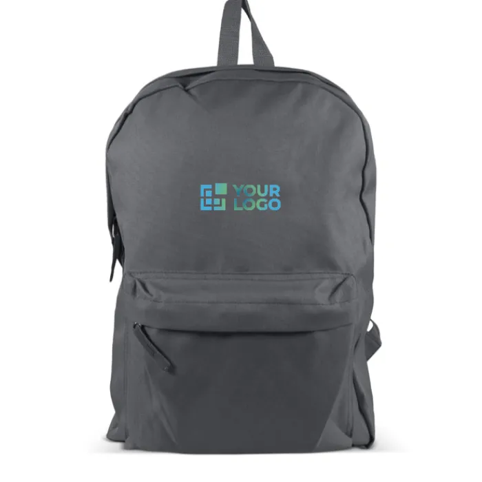 Gift Campaign Zaino classico in rPET con tasca frontale disponibile in 8 colori 20l> Zaini Da Viaggio