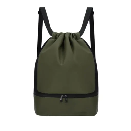 Gift Campaign Zaino con coulisse in PU con tasca inferiore per scarpe> Sacche Personalizzate