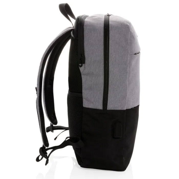 Gift Campaign Zaino con logo bicolore tasca frontale e scomparto pc 15,6'' Smart> Zaini Porta Pc