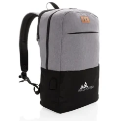 Gift Campaign Zaino con logo bicolore tasca frontale e scomparto pc 15,6'' Smart></noscript> Zaini Porta Pc