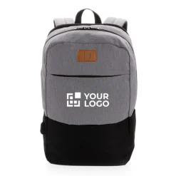 Gift Campaign Zaino con logo bicolore tasca frontale e scomparto pc 15,6'' Smart></noscript> Zaini Porta Pc