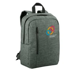 Gift Campaign Zaino con logo divisori imbottiti e tasca per pc 14'' Greystone> Zaini Porta Pc