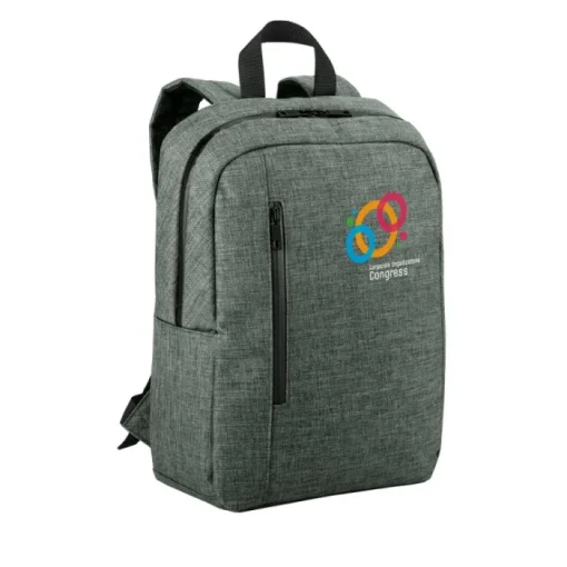 Gift Campaign Zaino con logo divisori imbottiti e tasca per pc 14'' Greystone> Zaini Porta Pc