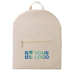 Gift Campaign Zaino con tasca frontale e spallacci regolabili in cotone da 320 g/m2><noscript><img width=