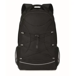 Gift Campaign Zaino cordini in tinta e dettagli riflettenti con tasche a rete RPET></noscript> Zaini Sportivi