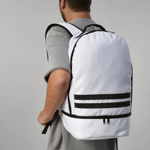 Gift Campaign Zaino da 18 litri in rPET con tasca per pc e strisce riflettenti> Zaini Da Viaggio
