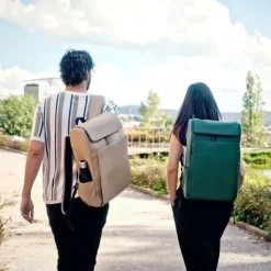 Gift Campaign Zaino da 20l in ecopelle con tasca imbottita posteriore per pc portatili><noscript><img width=