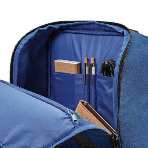 Gift Campaign Zaino da viaggio personalizzato da 18l in poliestere riciclato con tasca per pc> Zaini Porta Pc|Zaini Da Viaggio