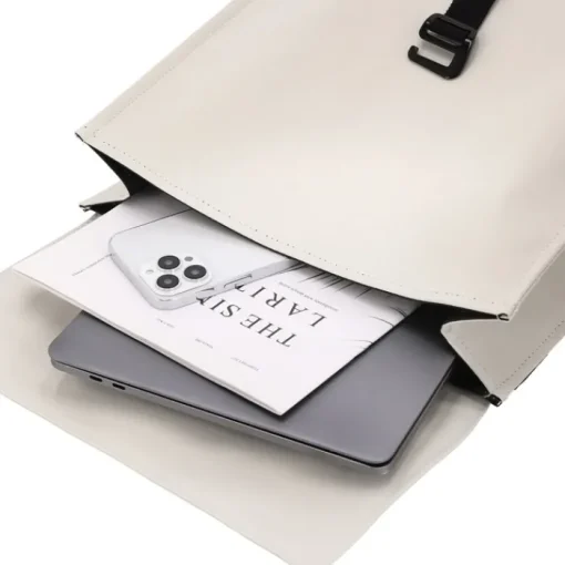 Gift Campaign Zaino dal tocco morbido con chiusura a fibbia e fascia trolley 14''> Zaini Porta Pc