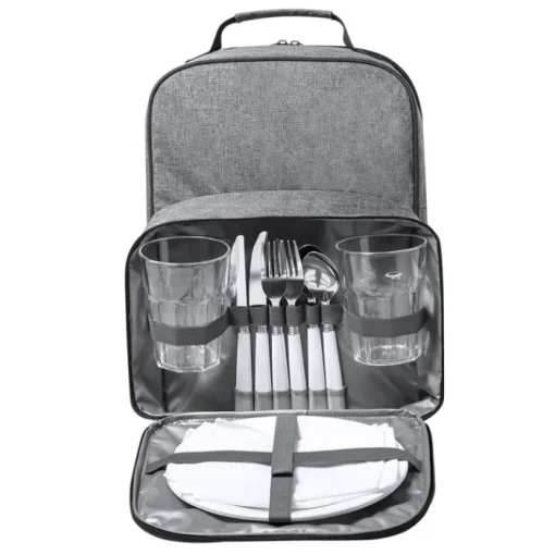 Gift Campaign Zaino frigo promozionale riciclato accessoriato escursioni RPET Picnic> Borse Termiche
