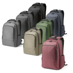 Gift Campaign Zaino impermeabile in nylon riciclato con tasca per portatile da 15,6''> Zaini Porta Pc