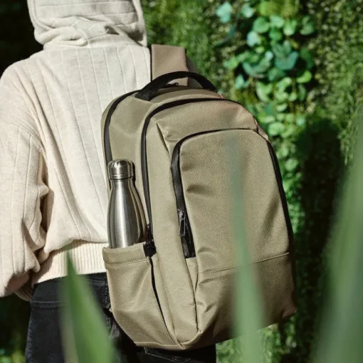 Gift Campaign Zaino impermeabile in nylon riciclato con tasca per portatile da 15,6''> Zaini Porta Pc