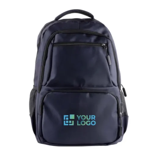 Gift Campaign Zaino impermeabile in pelle sintetica con vari scomparti esterni 15''> Zaini Porta Pc