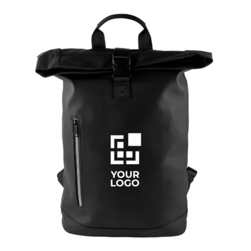 Gift Campaign Zaino impermeabile roll-top con zip e fibbia in PVC con tasca pc 15''> Zaini Porta Pc|Zaini Da Viaggio