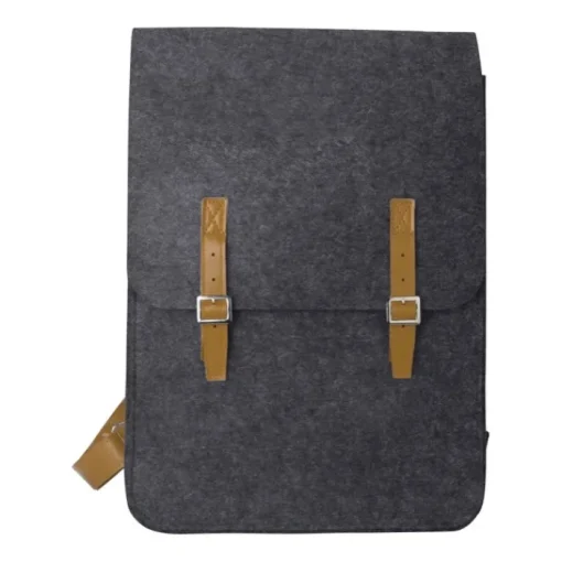 Gift Campaign Zaino in feltro RPET da personalizzare con fibbie e spallacci in PU> Zaini Da Viaggio