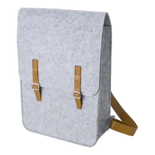 Gift Campaign Zaino in feltro RPET da personalizzare con fibbie e spallacci in PU> Zaini Da Viaggio