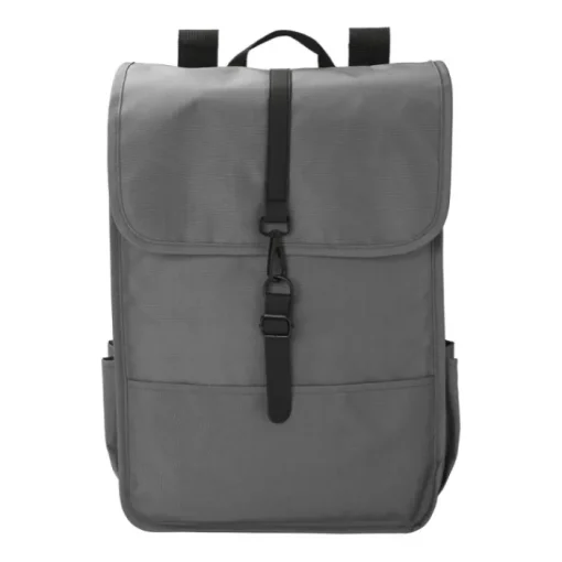 Gift Campaign Zaino in poliestere 300 D rPET con due tasche laterali, patta e fibbia> Zaini Da Viaggio