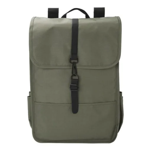 Gift Campaign Zaino in poliestere 300 D rPET con due tasche laterali, patta e fibbia> Zaini Da Viaggio
