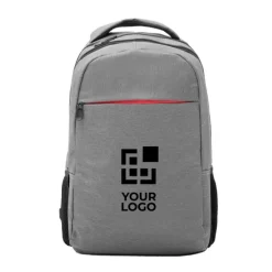 Gift Campaign Zaino in poliestere con finitura mélange con scomparto per PC></noscript> Zaini Porta Pc