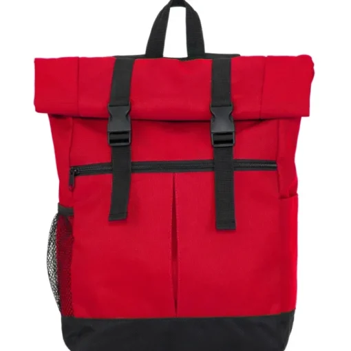 Gift Campaign Zaino in poliestere 900D con chiusura roll-top e cinghie> Zaini Porta Pc