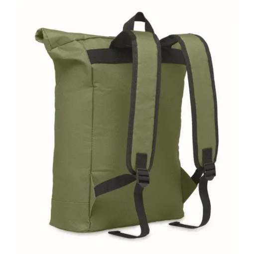 Gift Campaign Zaino in poliestere 600D con chiusura roll-top e tasca per pc da 15''> Zaini Porta Pc|Zaini Da Viaggio