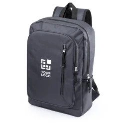 Gift Campaign Zaino in poliestere 600D con 2 tasche frontali e una per pc da 15''></noscript> Zaini Porta Pc