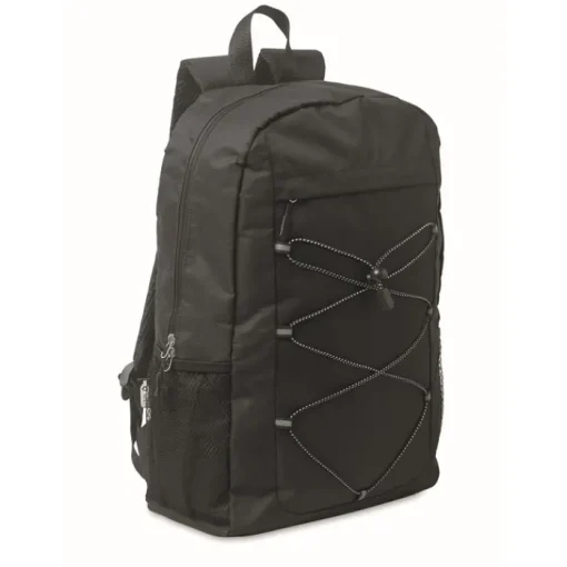 Gift Campaign Zaino in poliestere 600D rPET con tasche a rete su entrambi i lati> Zaini Da Viaggio
