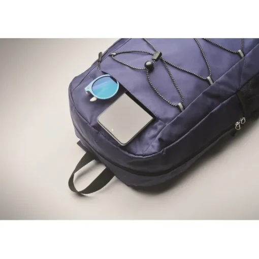 Gift Campaign Zaino in poliestere 600D rPET con tasche a rete su entrambi i lati> Zaini Da Viaggio