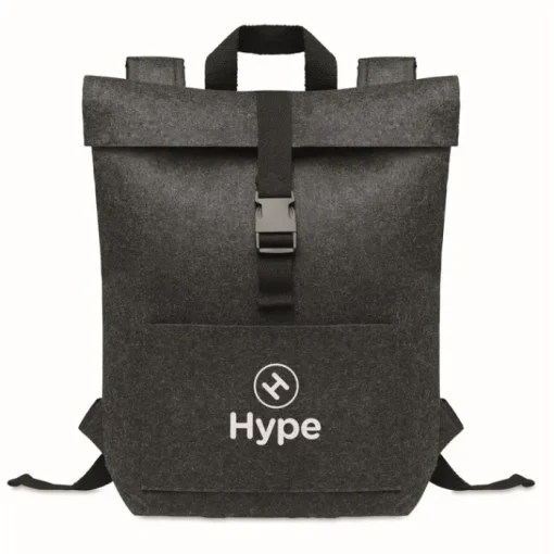 Gift Campaign Zaino in RPET chiusura con fibbia tasca pc max 15 kg EasyCarry RPET> Gadget Per La Scuola|Zaini Porta Pc