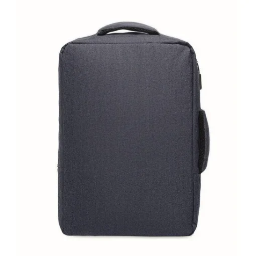 Gift Campaign Zaino in RPET con effetto mélange e supporto per trolley da 15''> Zaini Porta Pc
