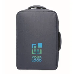 Gift Campaign Zaino in RPET con effetto mélange e supporto per trolley da 15''></noscript> Zaini Porta Pc