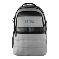 Gift Campaign Zaino in rPET con fascia per trolley e tasca imbottita per pc 15''></noscript> Zaini Porta Pc