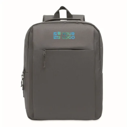 Gift Campaign Zaino in rPET con scomparti interni per pc da 15'' e tablet da 10''> Zaini Porta Pc