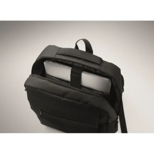 Gift Campaign Zaino in rPET con scomparti interni per pc da 15'' e tablet da 10''> Zaini Porta Pc