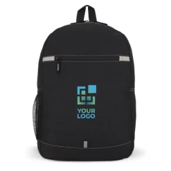 Gift Campaign Zaino in RPET con tasca frontale e dettaglio riflettente></noscript> Zaini Da Viaggio