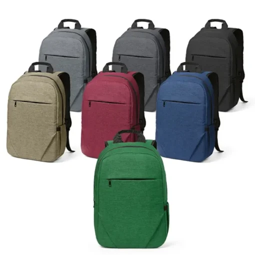 Gift Campaign Zaino in rPET 300D con tasca frontale con zip e tasca laterale 15.6"> Zaini Porta Pc