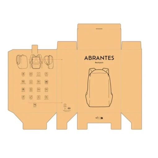 Gift Campaign Zaino in rPET e tessuto antitaglio con chiusura TSA nascosta 15,6"> Zaini Porta Pc