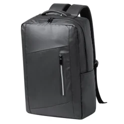 Gift Campaign Zaino in similpelle con striscia riflettente e tasca per pc da 15''> Zaini Porta Pc