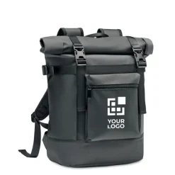 Gift Campaign Zaino in tela 50C con chiusura roll top ed imbottitura></noscript> Zaini Da Viaggio