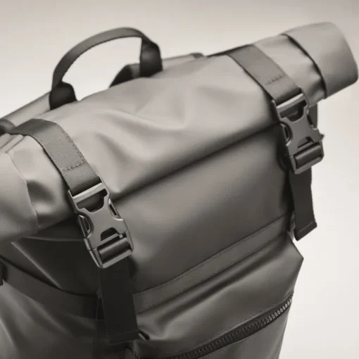 Gift Campaign Zaino in tela 50C con chiusura roll top ed imbottitura> Zaini Da Viaggio