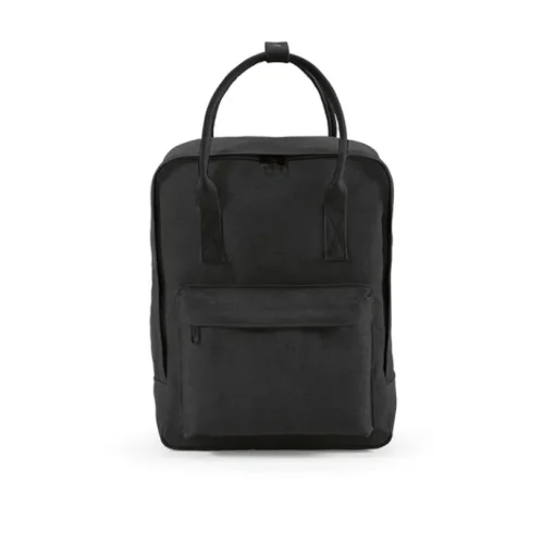 Gift Campaign Zaino in tela in cotone riciclato 450 g/m2 con manici e tasca frontale> Zaini Da Viaggio