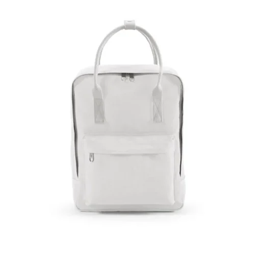 Gift Campaign Zaino in tela in cotone riciclato 450 g/m2 con manici e tasca frontale> Zaini Da Viaggio