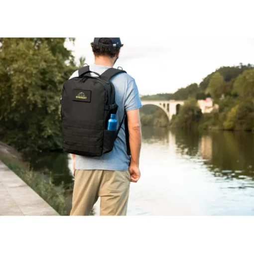 Gift Campaign Zaino militare in poliestere riciclato con cinghie ed etichetta> Zaini Porta Pc|Zaini Sportivi