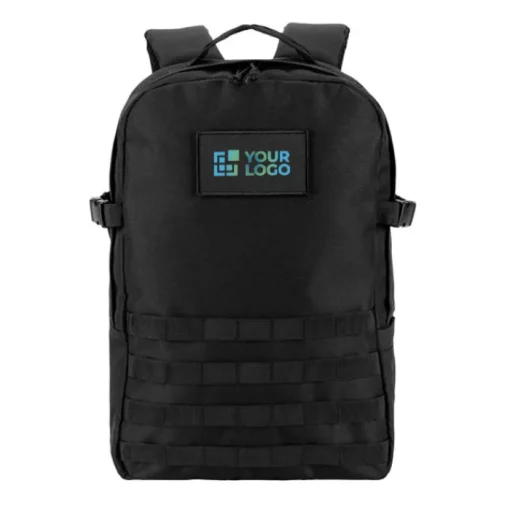 Gift Campaign Zaino militare in poliestere riciclato con cinghie ed etichetta> Zaini Porta Pc|Zaini Sportivi