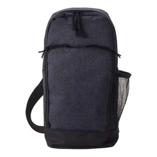 Gift Campaign Zaino monospalla con logo in poliestere 600D con tracolla regolabile> Borse Da Viaggio