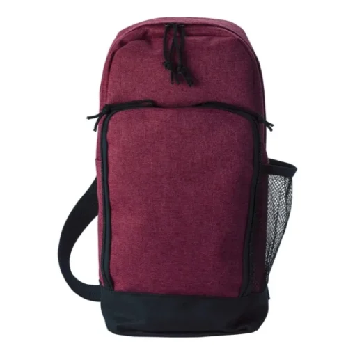 Gift Campaign Zaino monospalla con logo in poliestere 600D con tracolla regolabile> Borse Da Viaggio