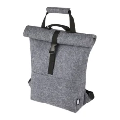 Gift Campaign Zaino multifunzionale roll top in feltro riciclato con logo 13l> Zaini Da Viaggio