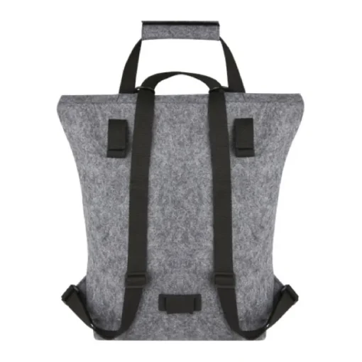 Gift Campaign Zaino multifunzionale roll top in feltro riciclato con logo 13l> Zaini Da Viaggio
