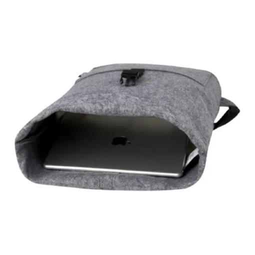 Gift Campaign Zaino multifunzionale roll top in feltro riciclato con logo 13l> Zaini Da Viaggio